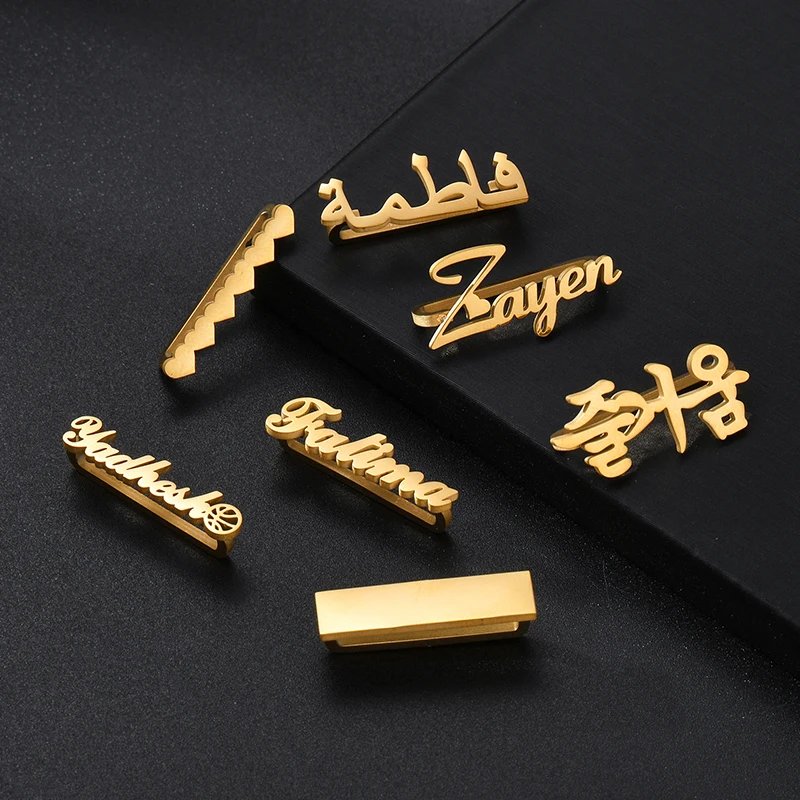 Auxauxme Custom Name Watch Band For Apple Watch Stainless Steel Personalized Names Band Bar Charm Decorative Loop for Watch Gift thumbnail 5