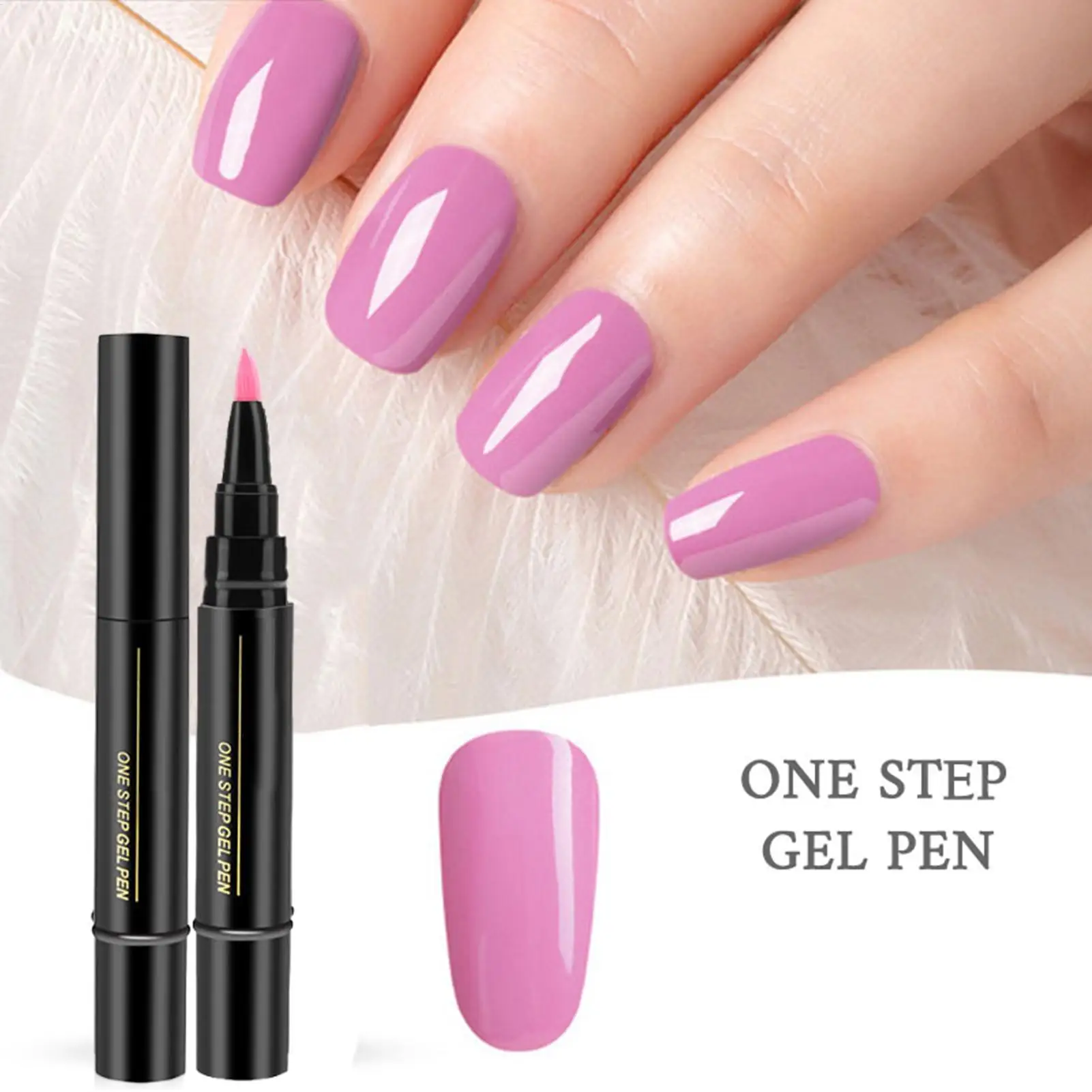 Nail Polish Gel Pen Quick Drying Nail Polish Art Pens Fast Dry Nail Color Pen Nail Varnish Pens for Women Girls Friends Family thumbnail 5