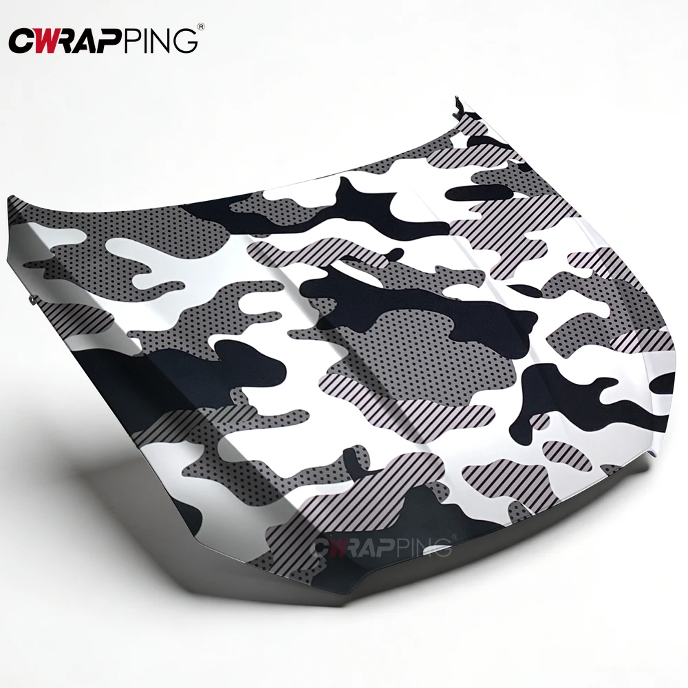 Off-Road Car Stickers Camo Car Wrap Black Camouflage Film Jeep Car Adhesive Vinyl Motorcycles Auto Outdoor Accessories