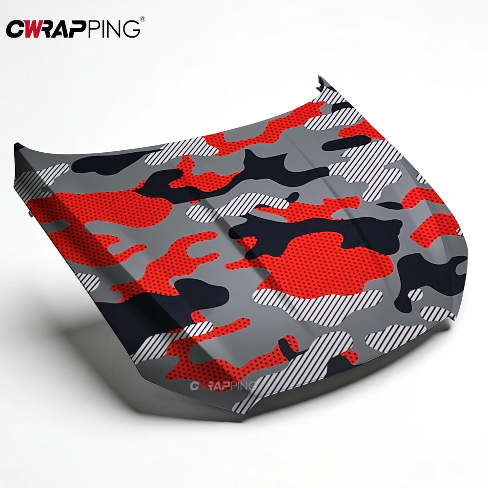 Auto Film PVC Vehicle Wrap Vinyl for Motorcycle Polka Dot Camo Car Stickers DIY Waterproof Car Wrapping Sticker Accessories thumbnail 3