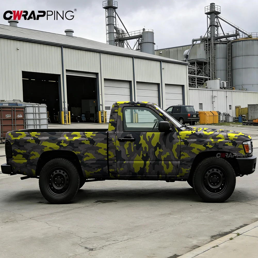 Polka Dot Camo Stickers for Car Wrapping Film DIY Vinyl Car Wrap Full Body Air Release Waterproof Motorcycle Helmet Accessories thumbnail 3
