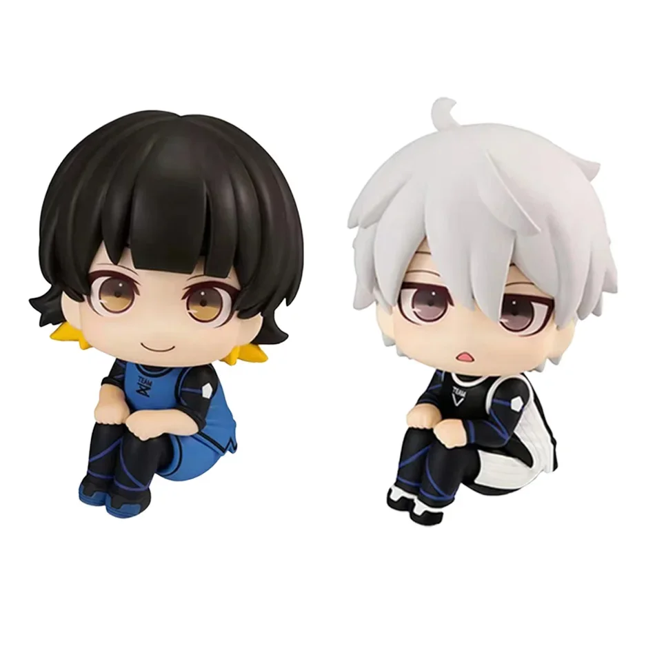 Isagi Yoichi Doll Blue Lock Action Figures Q Version Chigiri Hyoma Bachira Meguru Nagi Seishiro Anime Figure PVC Ornament Toys thumbnail 5