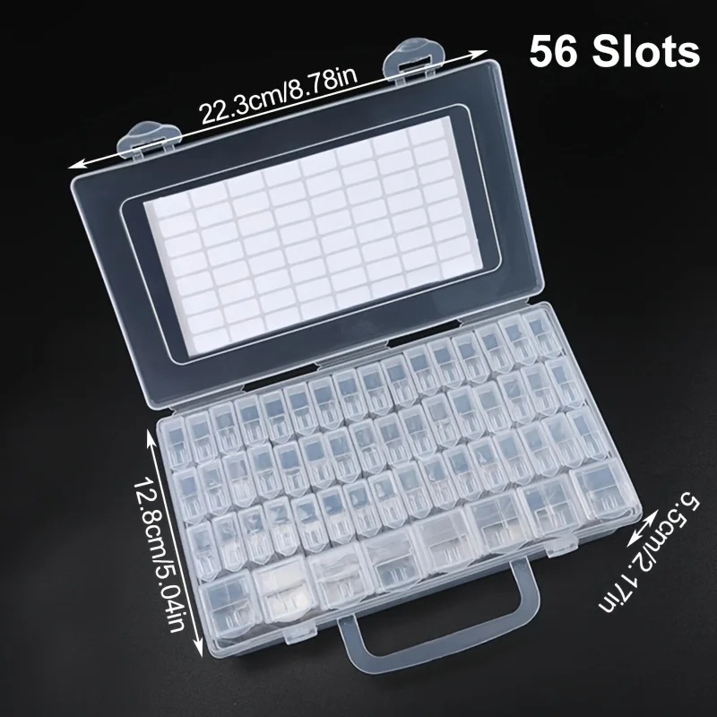 Diamond Painting Tools Accessories Storage Box Container Diamond Embroidery Accessories Drill Box Mosaic Container Case thumbnail 5