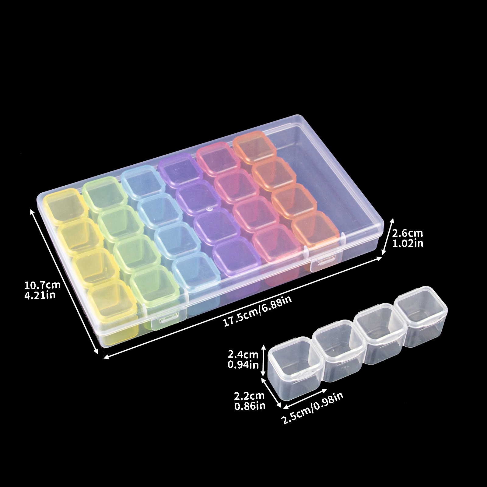 Diamond Painting Tools Accessories Storage Box Container Diamond Embroidery Accessories Drill Box Mosaic Container Case thumbnail 2