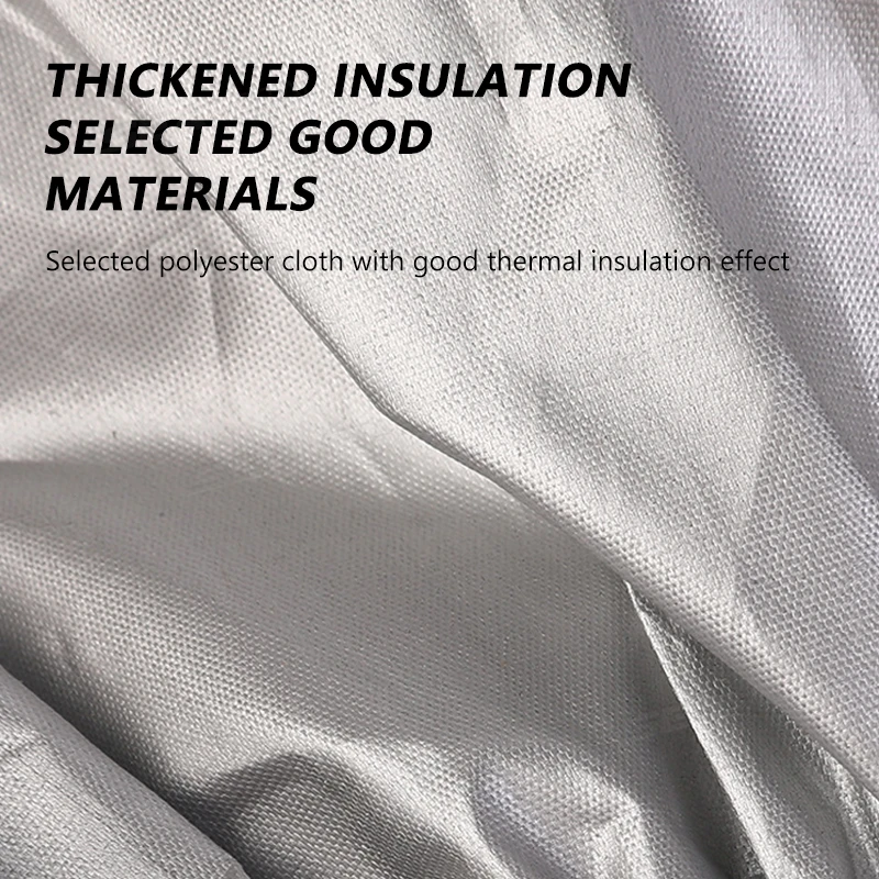 SEAMETAL Car Steering Wheel Anti-Heat Sun Shade Cover Sunscreen Insulation Sun-proof Anti-UV Protect Shield Interior Accessories thumbnail 3