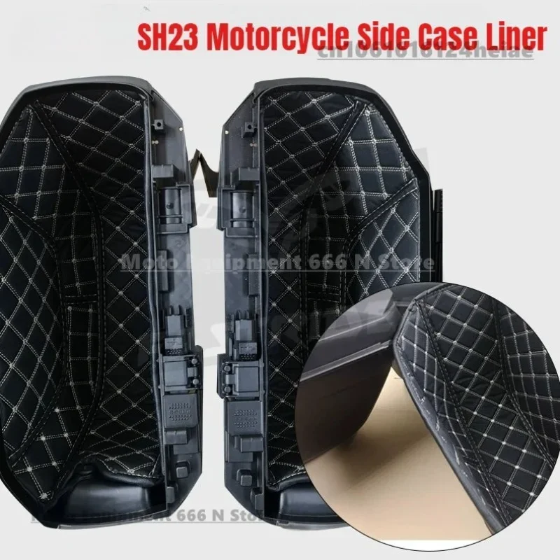 Motorcycle Side Case Liner Luggage Box Inner Container Trunk Case Protector Lining Bag Portable Accessories For SHAD SH23 SH 23 thumbnail 6