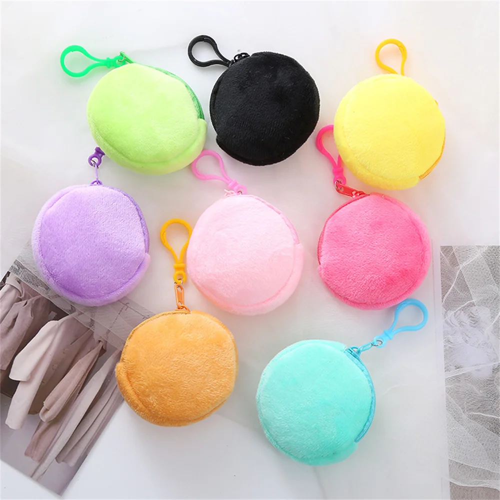 10PCS  Three Layer Wallets Nylon Coin Purse New Korean Large Capacity Portable Oxford Cloth Coin Wallet Waterproof Portable Bag thumbnail 3