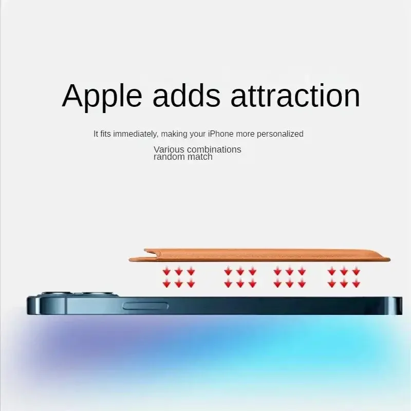 For Magsafe Magnetic Leather Wallet Case For iPhone  17 16 15 14 13 12 11 8  Samsung Huawei Card Holder with Magnet Covers thumbnail 2