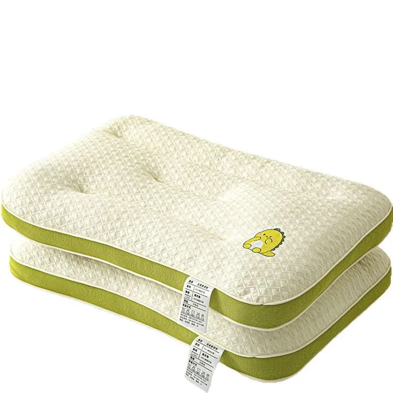 Cartoon kids' cervical pillow core! Single pack, cute pattern, ergonomic neck support, no collapse after long use, perfect thumbnail 4