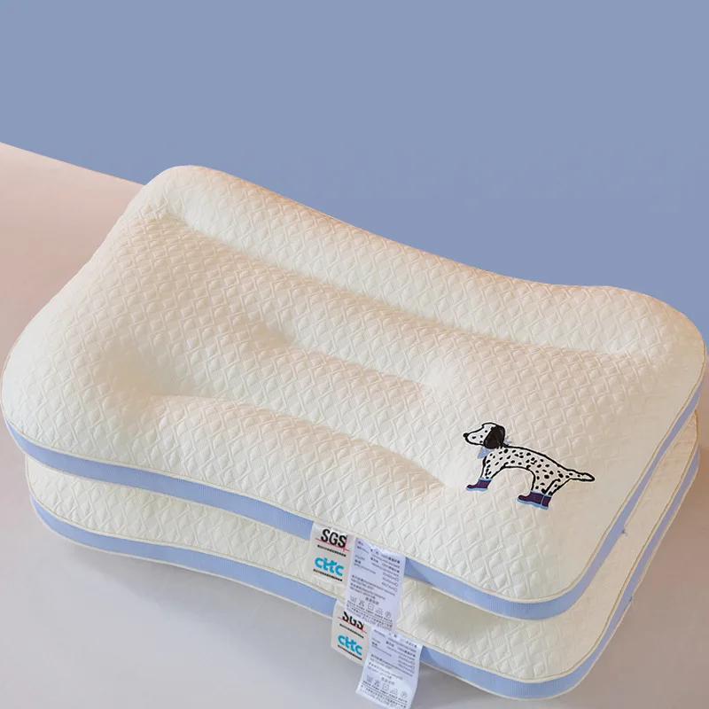 Cartoon kids' cervical pillow core! Single pack, cute pattern, ergonomic neck support, no collapse after long use, perfect thumbnail 5