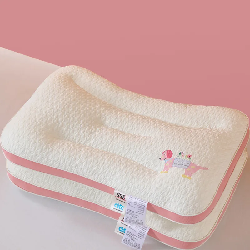 Cartoon kids' cervical pillow core! Single pack, cute pattern, ergonomic neck support, no collapse after long use, perfect thumbnail 6