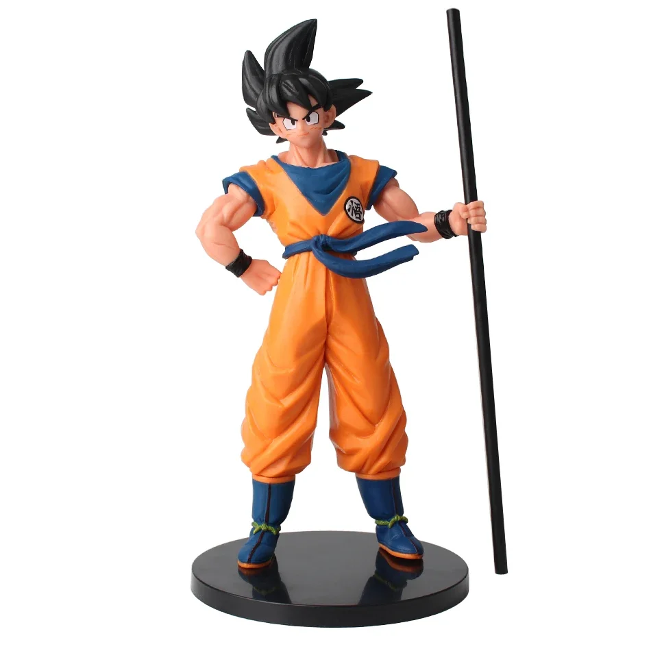 Anime Figure Dragon Ball Son Goku Super Saiyan 22cm Goku DBZ Action Figure Model Gifts Collectible Figurines for Kids thumbnail 5