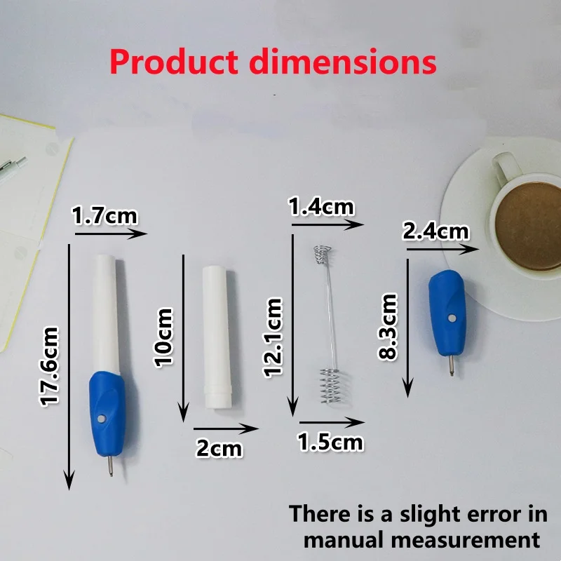 Mini Electric Engraving Pen Blue DIY Miniature Carving Machines for Plastic Wood Metal Glass Stone Leather Engraving Tool thumbnail 6