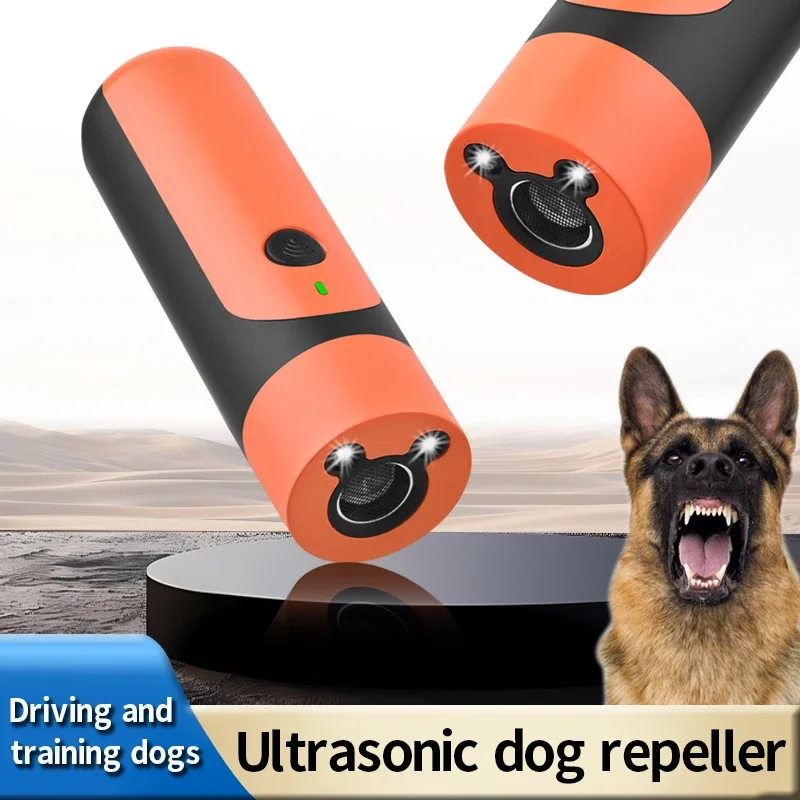 Mini Ultrasonic Dog Repeller High Power Long Distance Training Anti-Bark Device Outdoor Self-Defense against Dog Barking thumbnail 2
