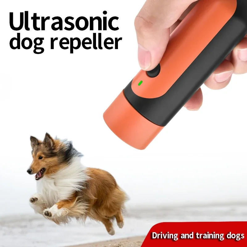 Mini Ultrasonic Dog Repeller High Power Long Distance Training Anti-Bark Device Outdoor Self-Defense against Dog Barking thumbnail 5