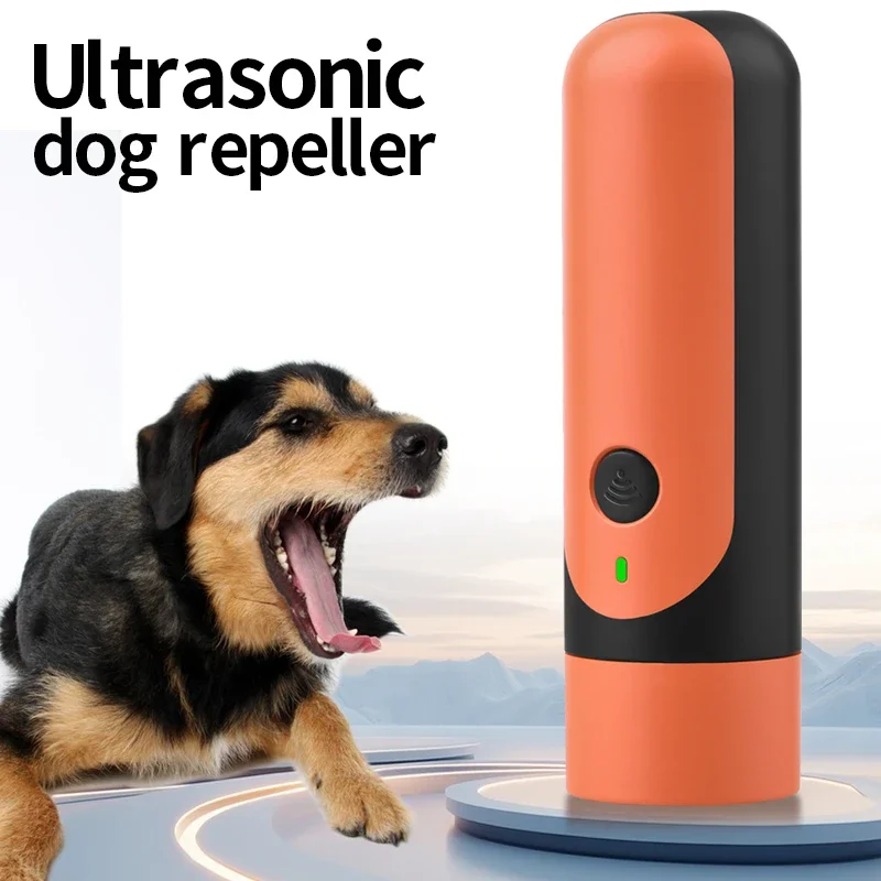 Mini Ultrasonic Dog Repeller High Power Long Distance Training Anti-Bark Device Outdoor Self-Defense against Dog Barking thumbnail 3