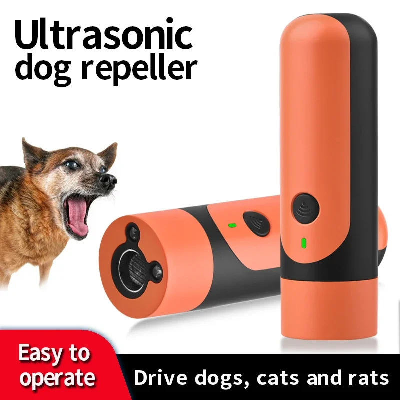 Mini Ultrasonic Dog Repeller High Power Long Distance Training Anti-Bark Device Outdoor Self-Defense against Dog Barking thumbnail 6