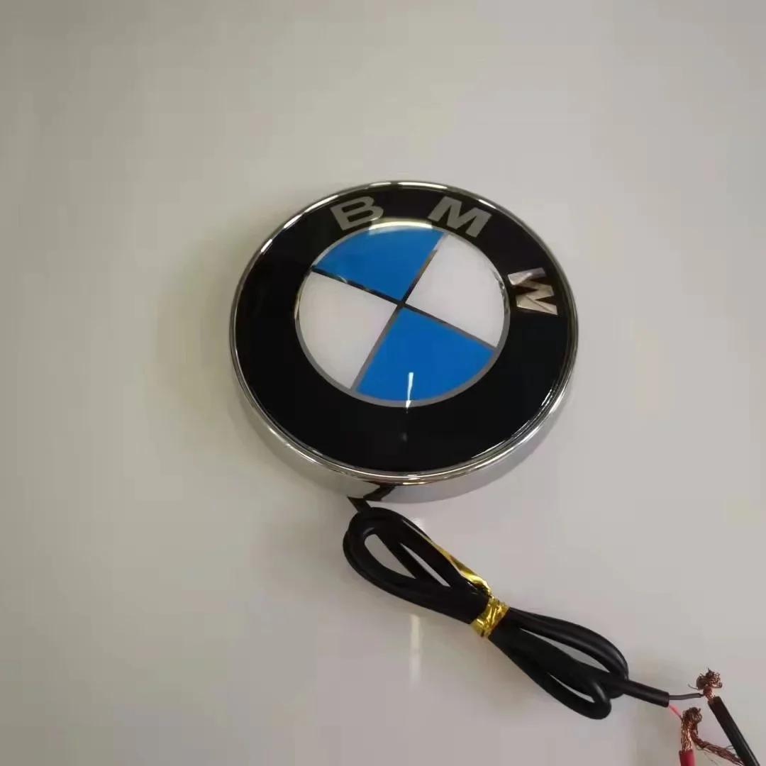 For BMW 4D Logo LED Lamp 82mm Badge for Front And Rear Decoration Suitable for 1 3 5 7 Series X1 X3 X4 X5 X6 GT525 GT535 thumbnail 3