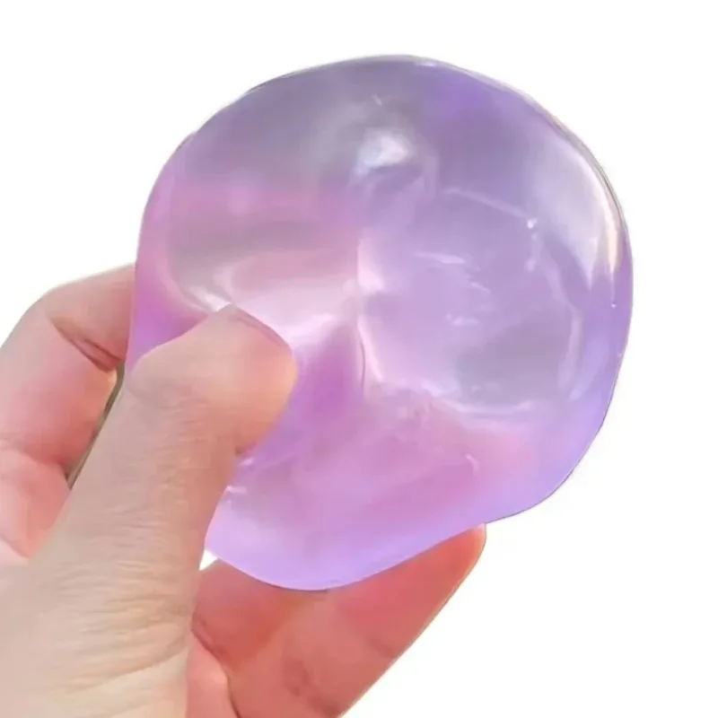 Squishy Plasticity Mochi Fidget Toys Transparency Coconut Oil Maltose Squeeze Toy Funny Anti-stress Sensory Toy for Adults Gifts