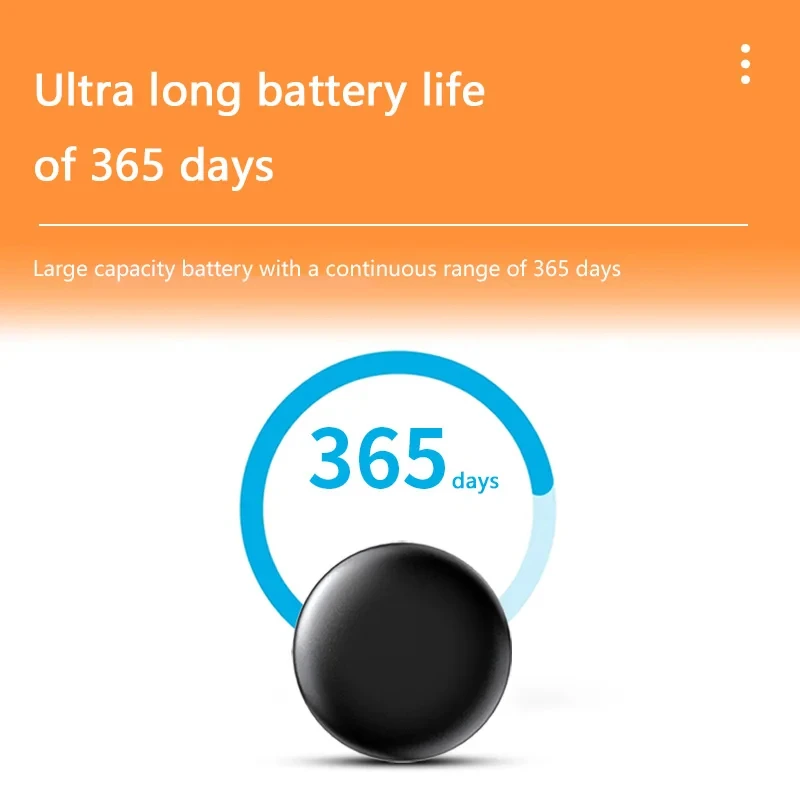 Lenovo Mini GPS Motion Tracker Device Smart Anti-Lost Pets Bluetooth 5.0 Finder Air Tag Tracking Locator For Android IOS thumbnail 6