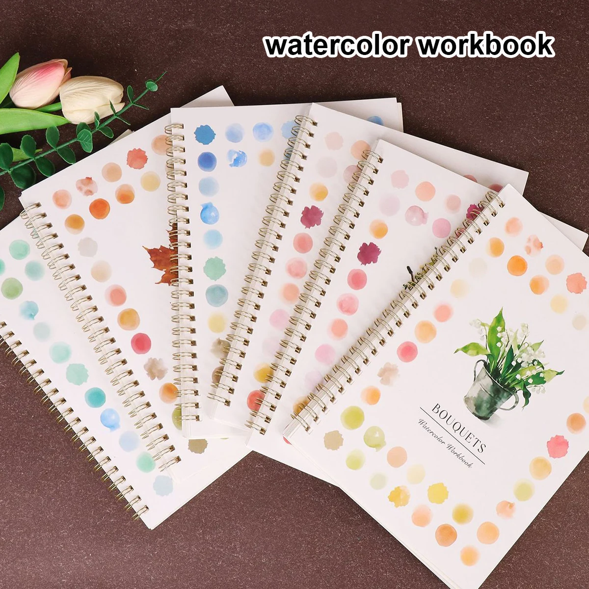 2026 New Beginner's Practice Book for Painting, Watercolor Workbooks for Kids Adults Birds Art Crafts Painting Supplies Gifts thumbnail 2