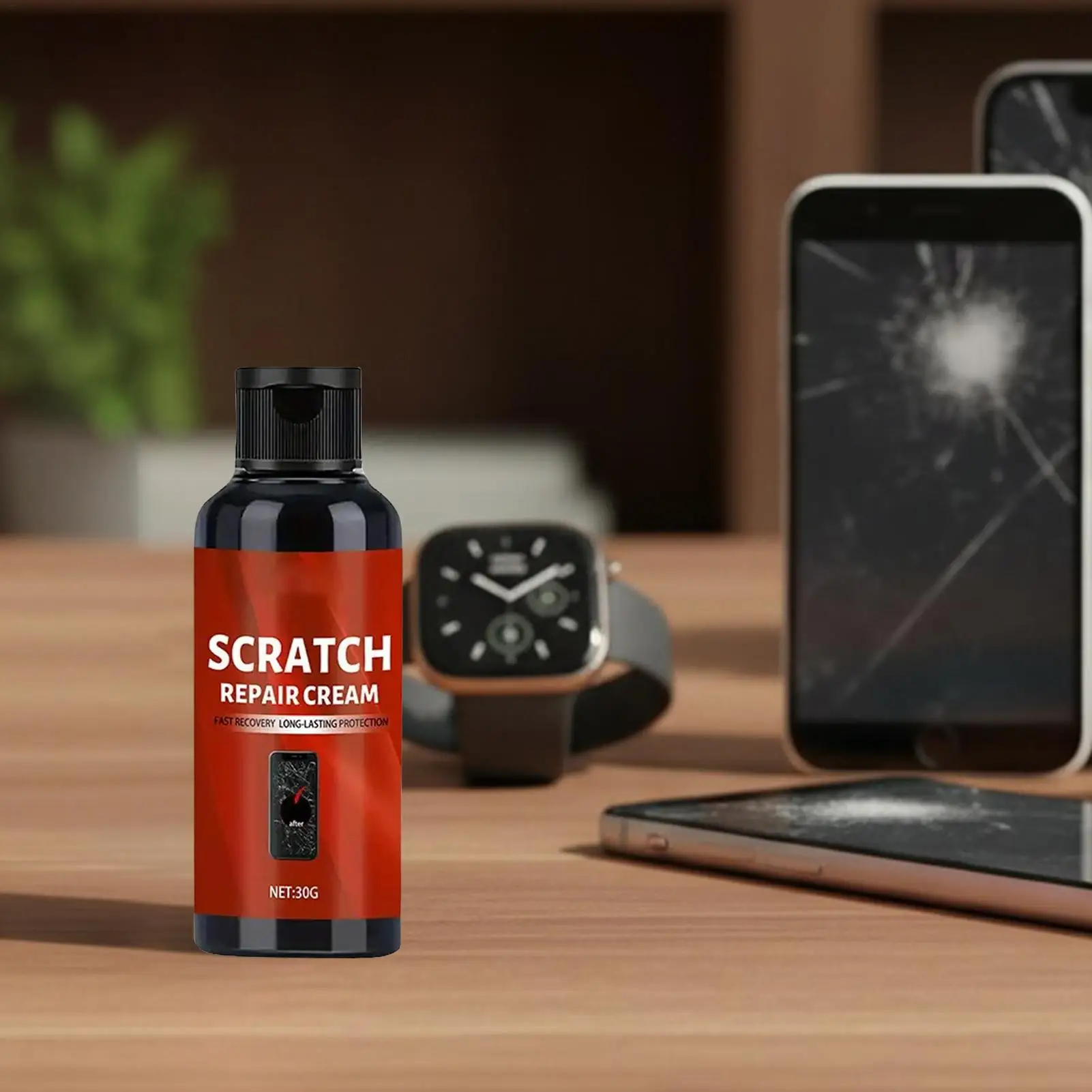 Glass Scratch Remover & Polishing Cream Quick Repair Kit for Phone Screen Watch Laptop Touchscreen, Sunglasses Electronics thumbnail 5