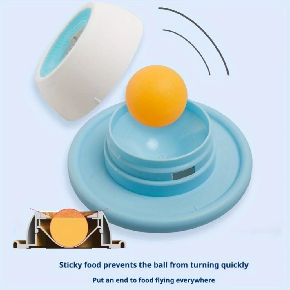 Dog Stimulation Toys Pet Lick Mat Slow Feeder Yogurt Licking Plate Interactive Cats Dog Snack Bowl Tiring Bowls Dental Care Tool thumbnail 3