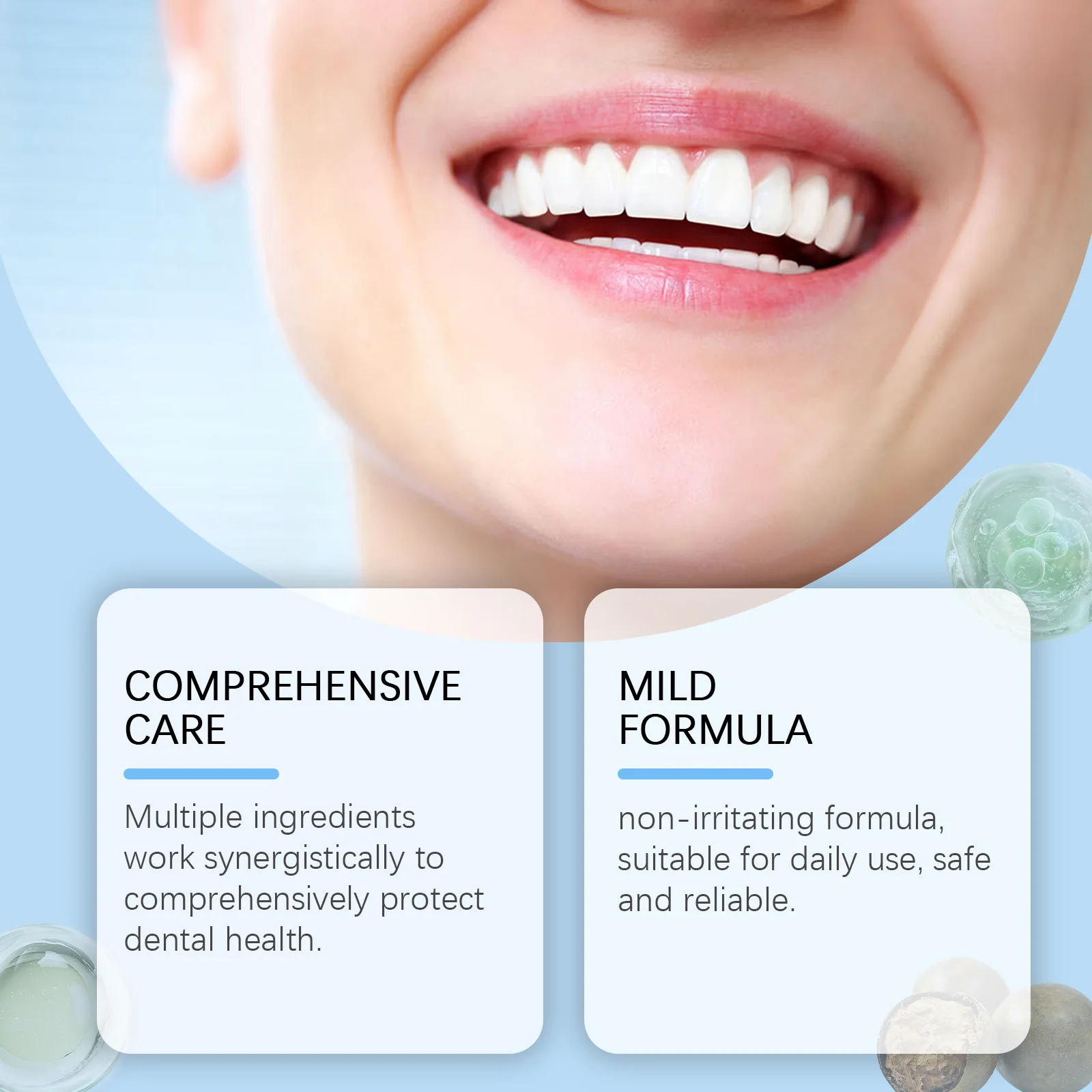 Oralhoe Dental Care Liquid Lasting Freshing Breath Deep Cleaning Oral Hygiene Removes Plaque Stains Teeth Brightening Serum 60ml thumbnail 5