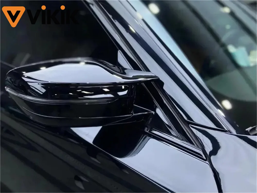 PET Glossy Piano Black Car Body Film Vinyl Wrap Styling Decal Self Adhesive Motorcycle Car Color Change Sticker thumbnail 4