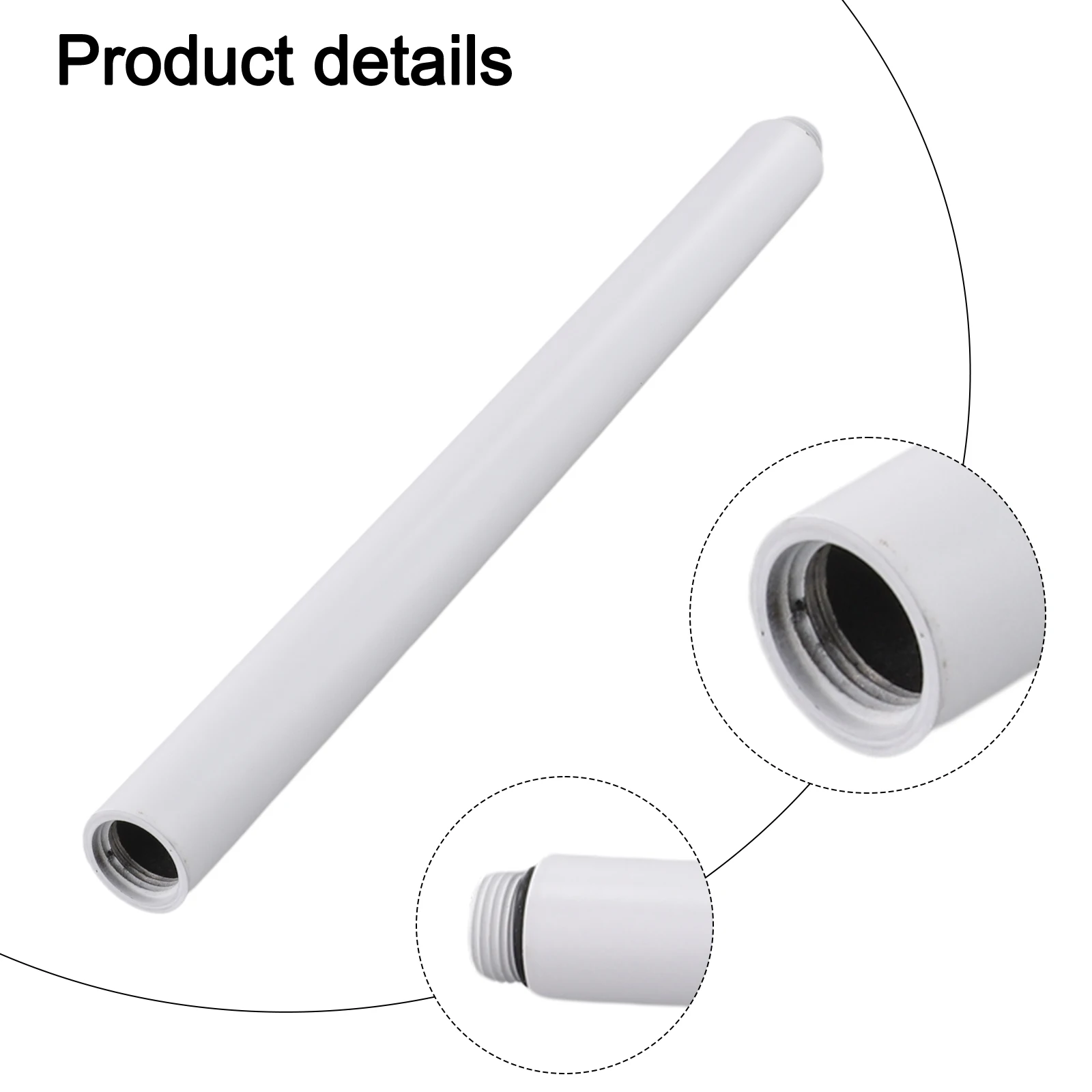 Enhanced Shower Experience Round Extension Bar Bathtub Shower System Multiple Color Options Versatile Installation thumbnail 3