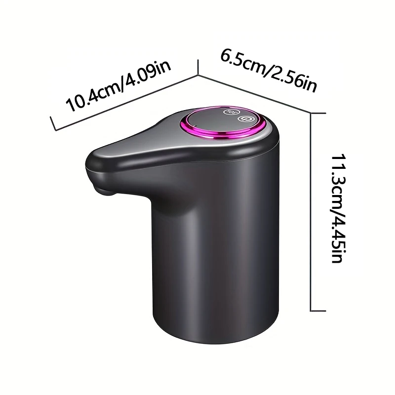 USB Charging Water Dispenser Pump Universal Electric Drinking Water Jug Pump Automatic for Home Kitchen Office Daily Use thumbnail 5
