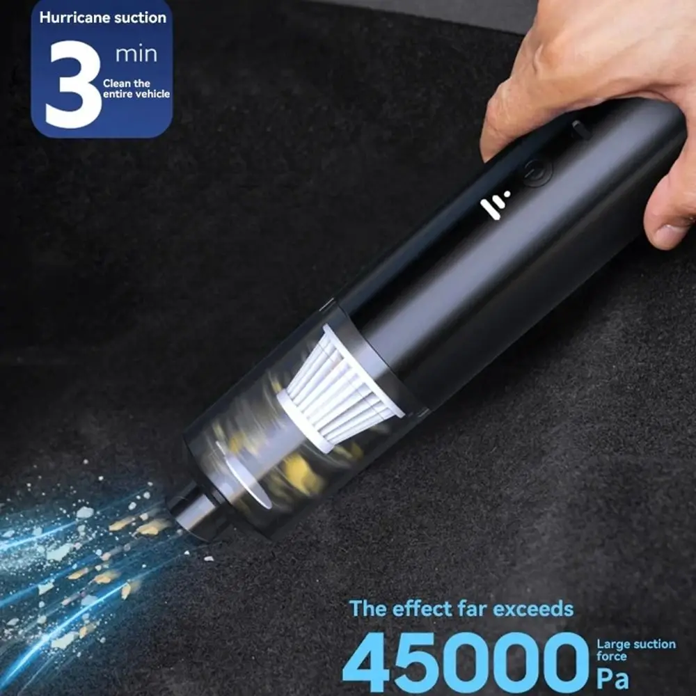 Powerful Suction Car Dust Collector Set Cordless Electric Handheld Vacuum Mini Blower Low Noise Car Vacuum Cleaner thumbnail 3