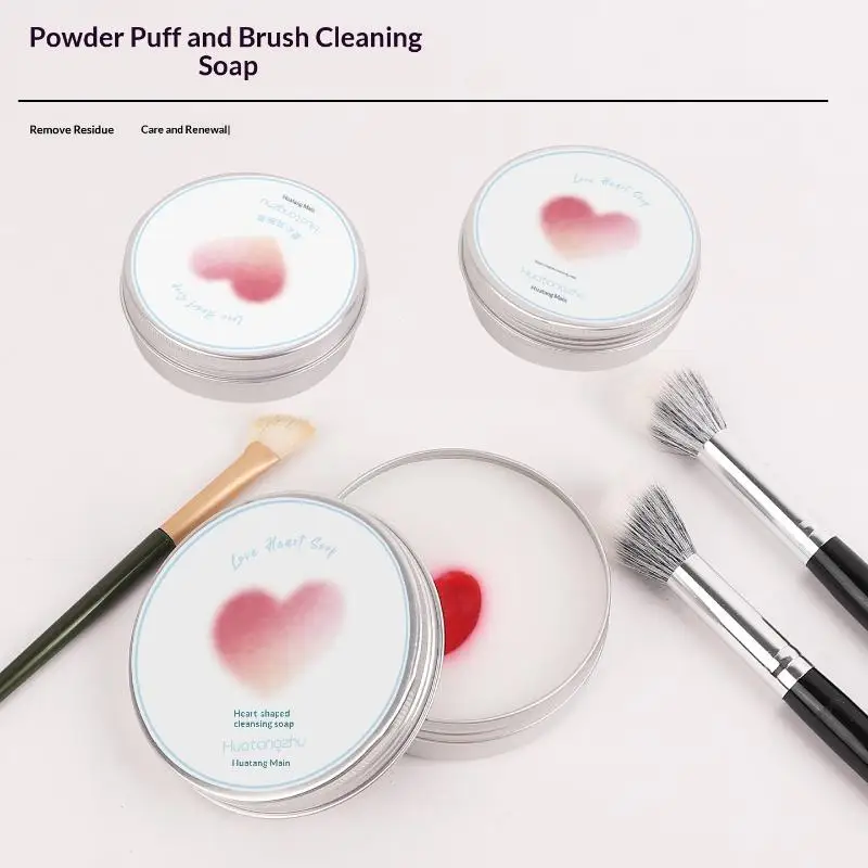 Natural Makeup Brush Cleaner Soap Multi Functional Washing Outdoor Portable Cosmetics Travel Beauty Cleaner Tools Reusable thumbnail 2
