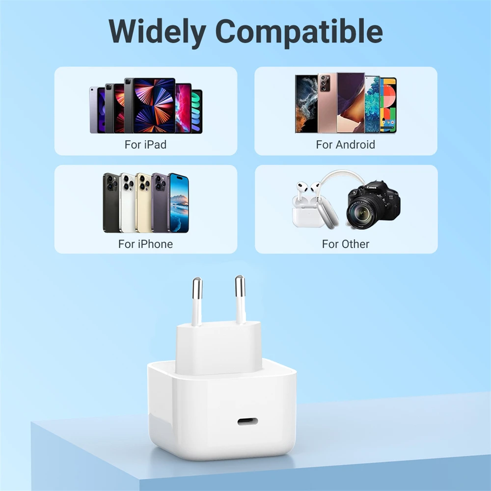 Original PD 40W Fast Charger For Apple iPhone 17 16 15 11 12 13 14 Pro Max Plus iPad Air USB C Type C Fast Charge Phone Charger thumbnail 3