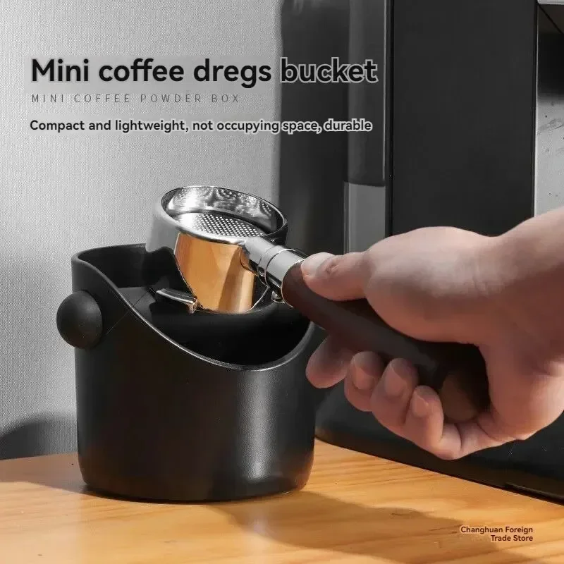 Coffee Grounds Powder Bucket Home Espresso Machine Handle Knockbox Container Organizer Abs Dregs Slot Waste Dregs Recycling Bin thumbnail 2