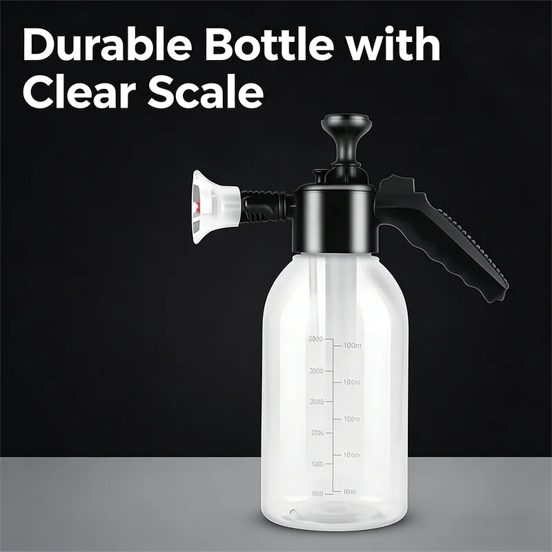 2L car foam spray gun, snow foam spray gun, action pressure spray bottle, for car washing and watering flowers thumbnail 2