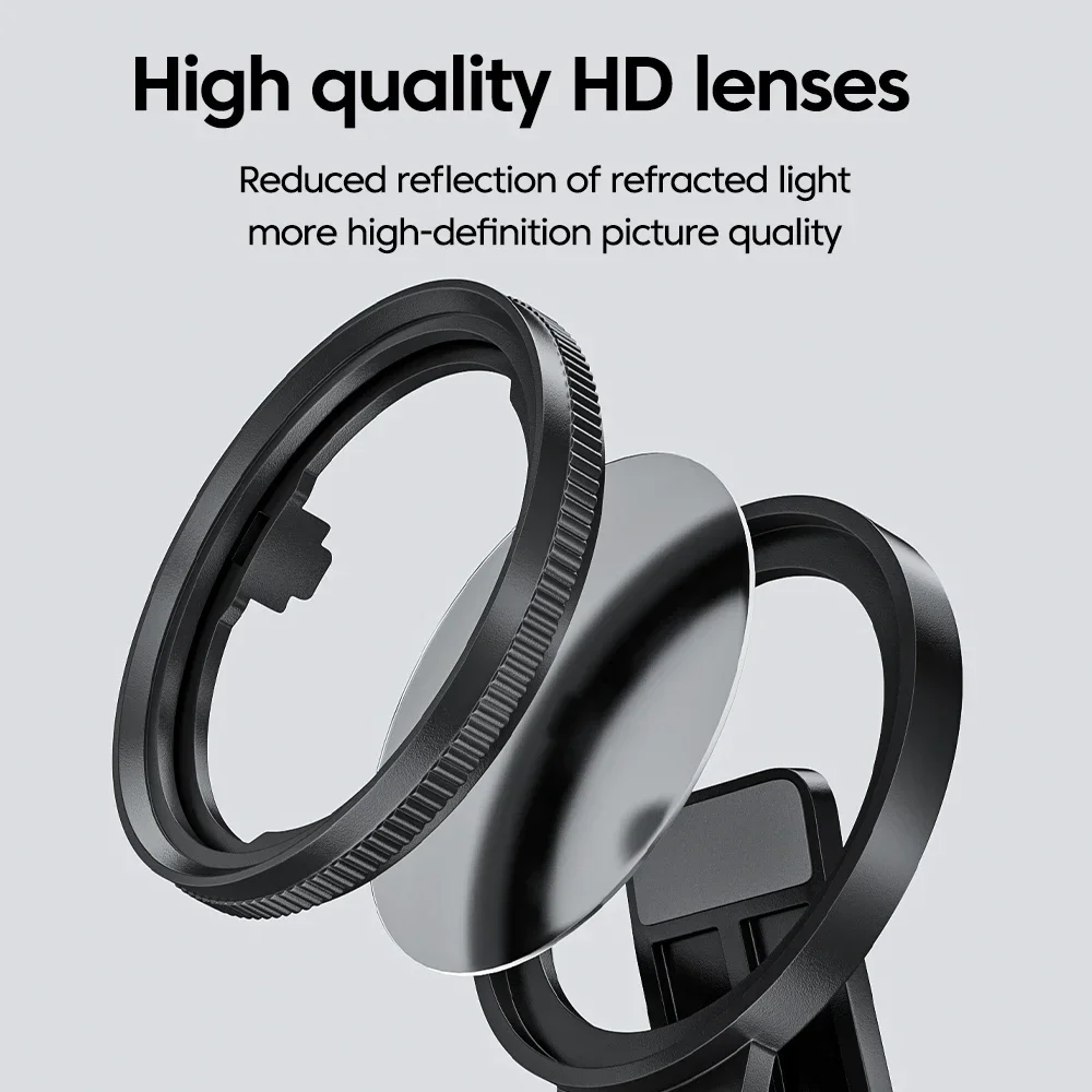 New 52mm CPL Mobile Phone Lens Filter Lens Clip Camera Accessories Circular Polarizer Filter for Canon Nikon for All Smartphone thumbnail 3