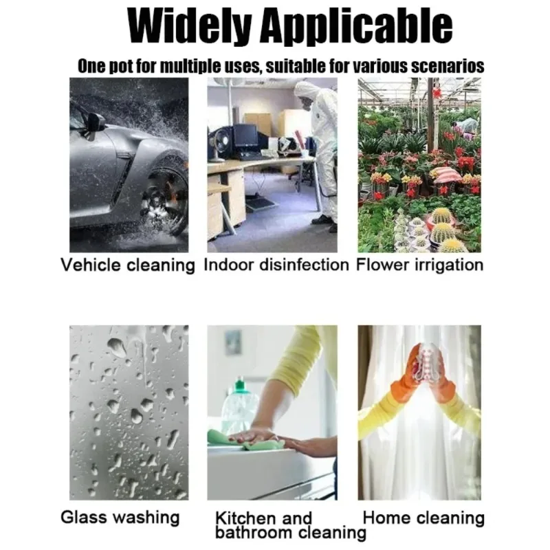 1.2L Car Wash Spray Bottle Wash Can Hand-held Car Wash Watering Car Home Gardening Air Pressure Sprayer Cleaning Tools thumbnail 3
