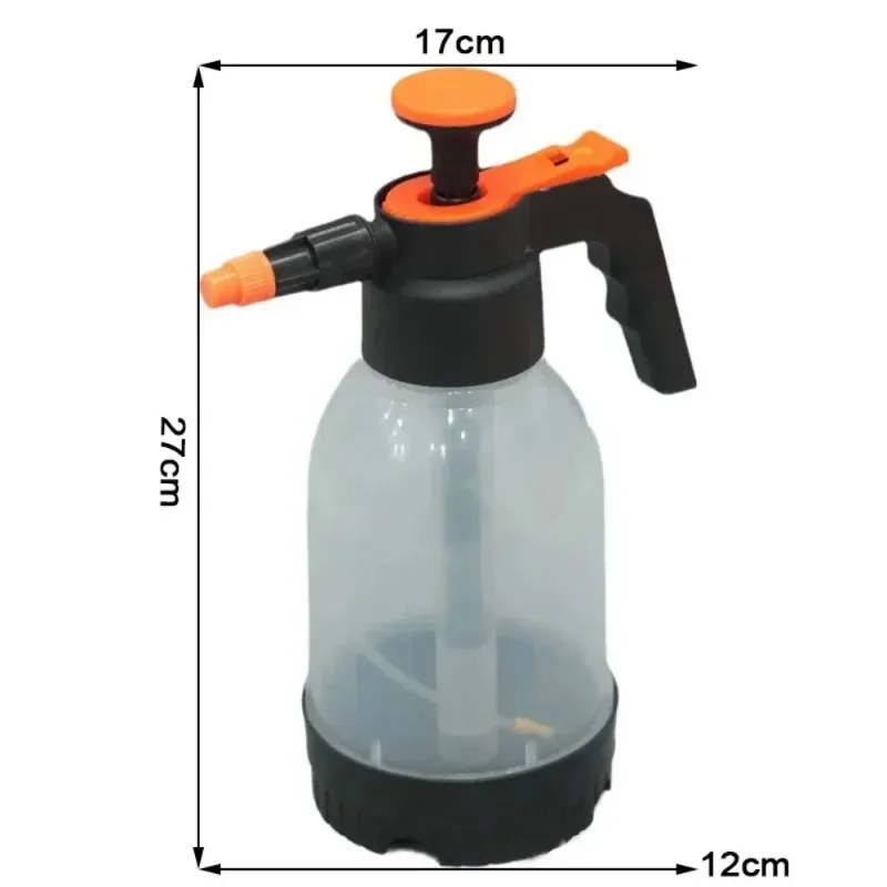 1.2L Car Wash Spray Bottle Wash Can Hand-held Car Wash Watering Car Home Gardening Air Pressure Sprayer Cleaning Tools thumbnail 6