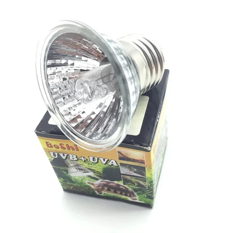Reptile Heat Lamp UVA+UVB Full Spectrum 25/50/75w Reptile Lizard Snake Turtle Pet Sunbathing Uv Bulb Suitable For E27 Lamp Base thumbnail 5