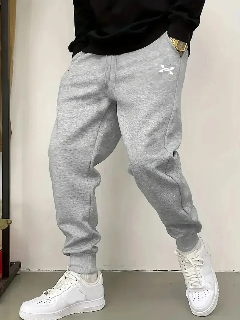 2026 Autumn/Winter New Men's Sportswear Pants, Outdoor Thickened Jogging Pants, Fashionable Men's and Women's Casual Pants thumbnail 4