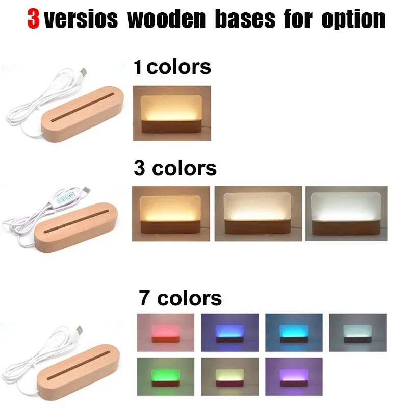 Custom Pet Photo Night Light Wooden Base Dog Memorial Remembrance Gift LED Soft Light Home Decoration Personalized Sympathy Gift thumbnail 6
