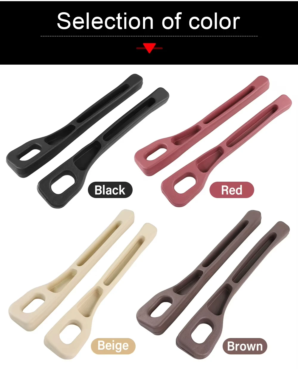 1 Pair of Car Seat Gap Plug Strips Car Seat Gap Storage Box, Car Seat Position Storage Box Interior Decoration Items thumbnail 3