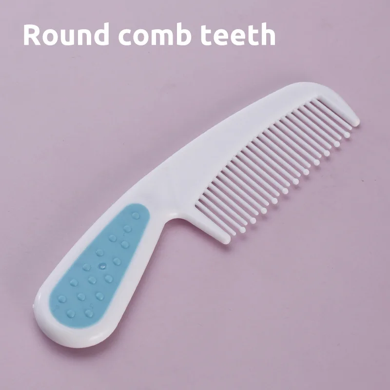 Baby Grooming Kit & Healthcare Set - 7-in-1 Newborn Essentials with Nail Clipper, Hair Brush, Comb, Finger Toothbrush thumbnail 5