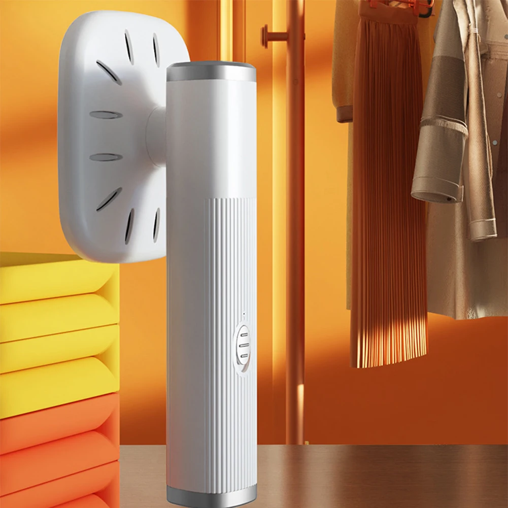 Portable Ironing Machine 360° Ironing Dry & Wet Steam Iron USB Powered Small Garment Steamer for Fabric Clothes Ironing