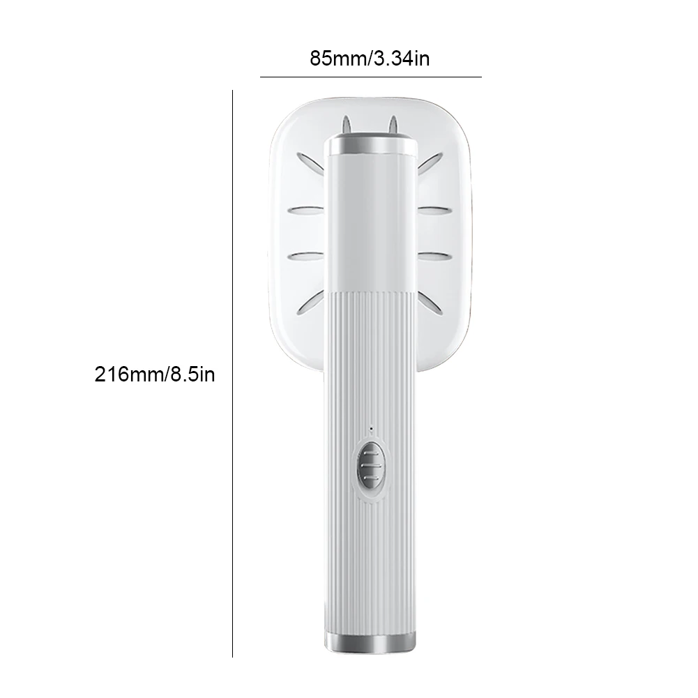 Portable Ironing Machine 360° Ironing Dry & Wet Steam Iron USB Powered Small Garment Steamer for Fabric Clothes Ironing thumbnail 6