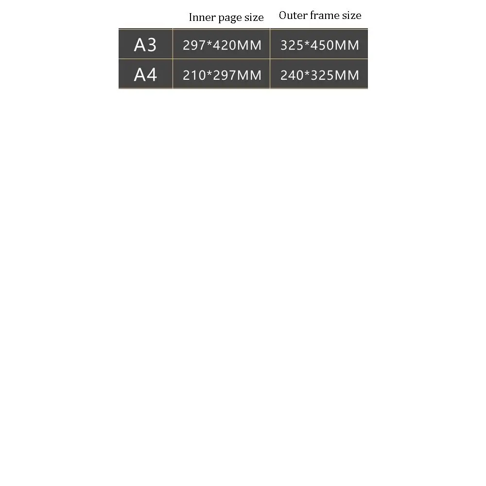 A3 A4 8.5x11inch Magnetic Photo Frame Self Adhesive Wall Home Decor Magnetic Picture Frames Poster Certificate Artwork thumbnail 4