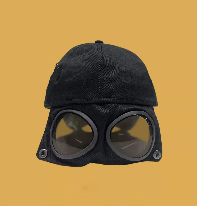 2026 New Fashion Pilot hat Summer Personality Glasses Baseball cap unisex trend sunglasses baseball cap thumbnail 6