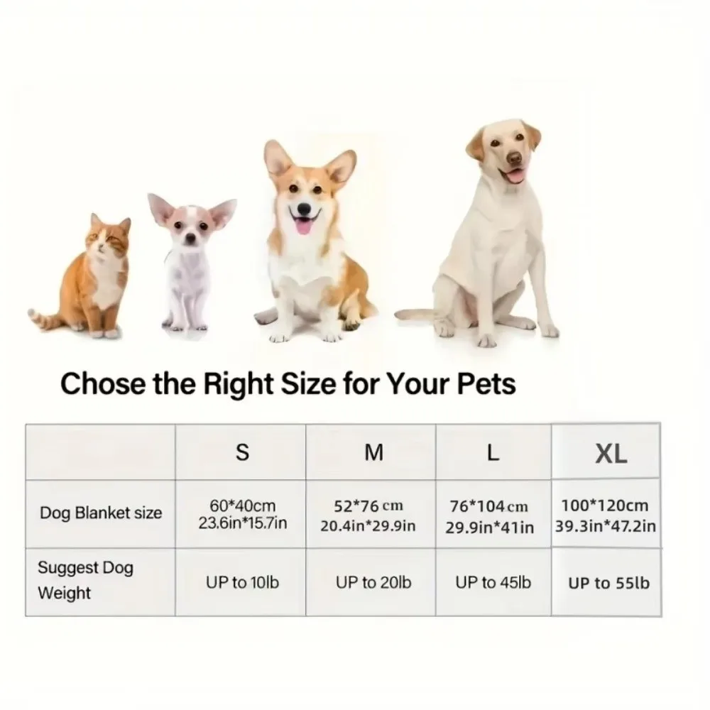 Ultra-Soft Pet Bed Blanket Cute Dot Pattern Cozy Warm Pet Pad Machine Washable Breathable Insulated Pet Blanket thumbnail 6