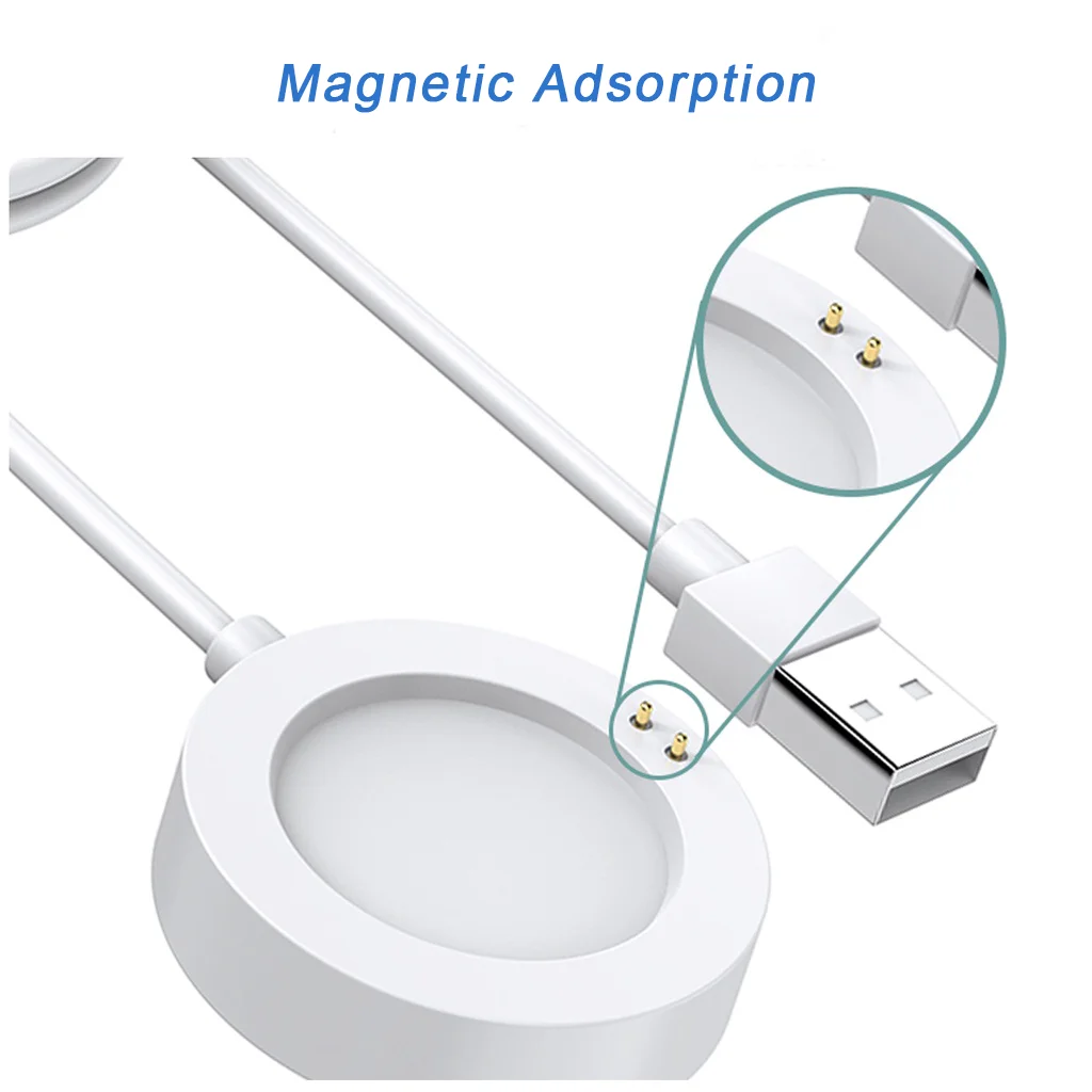 Magnetic Charger 100cm USB Cable Compatible with Xiaomi Watch S4 S3 S2 & Watch 2 Pro Fast Charging Smart Watch Accessories thumbnail 3